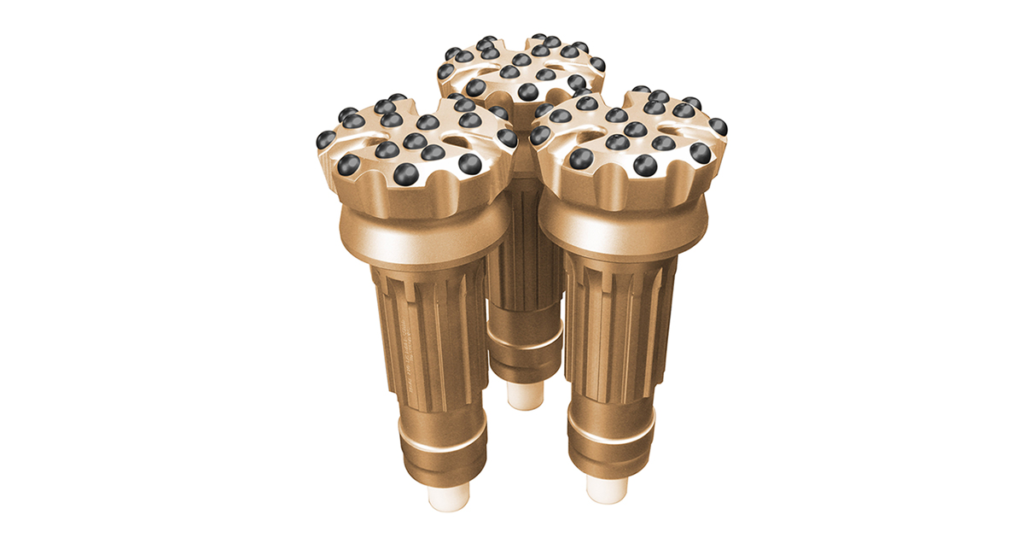 Mitsubishi down the hole drill bits for DTH rock drilling systems